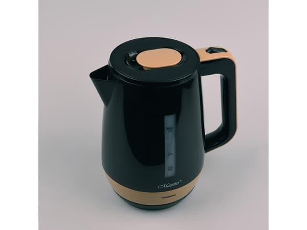 Feel-Maestro MR033 black, 1,7 l, 2200 W, Sort, Plast, Vannivåindikator, Overopphetingsbeskyttelse
