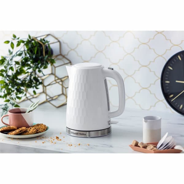 Russell Hobbs Vedenkeitin 2605070 Hunajakenno vedenkeitin valkoinen