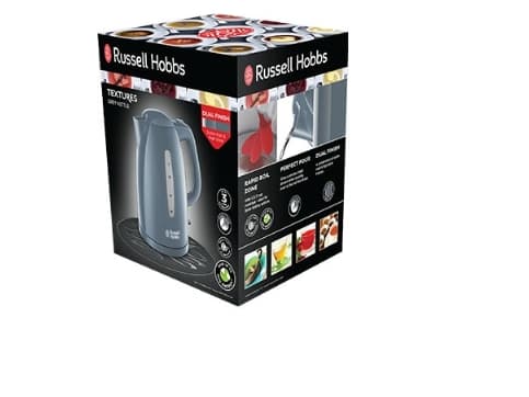 Russell Hobbs 21274-70, 1,7 l, 2400 W, Grå, Plast, Vannivåindikator, Trådløs