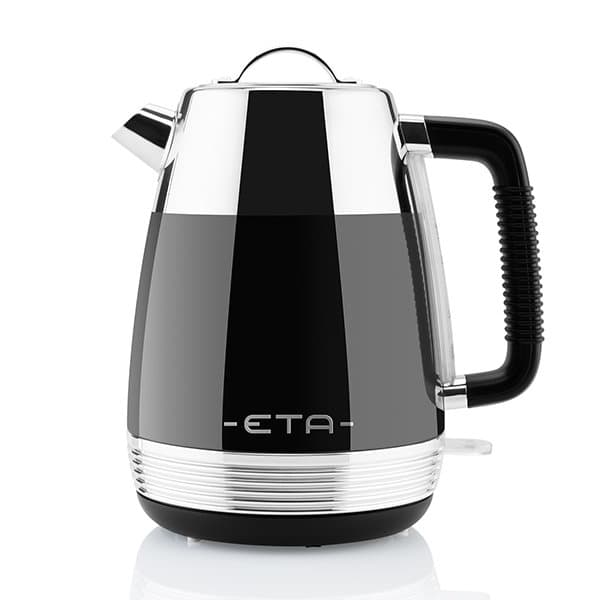 ETA Storio Vattenkokare ETA918690020 Standard, 2150 W, 1,7 L, Rostfritt stål, 360 ° roterande bas, Svart