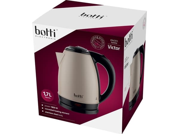 Vattenkokare Botti Victor LJ1518BC Beige