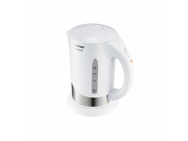 Zelmer ZCK7630W, 1,7 l, 1850 W, Sølv, Hvit, Plast, Vannivåindikator, Filtrering
