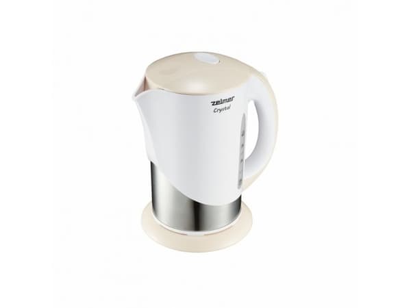 Zelmer ZCK7630I, 1,7 l, 1850 W, Gräddfärgad, Silver, Vit, Plast, Vattennivå indikator, Filtrering