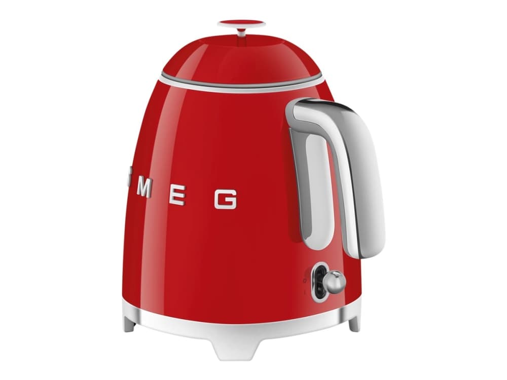 Smeg 50's Style KLF05RDEU - Vattenkokare - 0.8 liter - 1.4 kW - röd