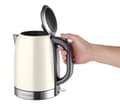 Miniatyrbilde 3 av 5: Concept RK3242, 1,7 l, 2200 W, Krem, Rustfritt stål, Vannivåindikator, Trådløs