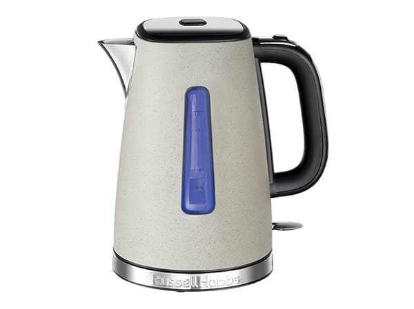 Russell Hobbs 26960-70, 1,7 l, 2400 W, Sand, Rustfritt stål, Vannivåindikator, Trådløs