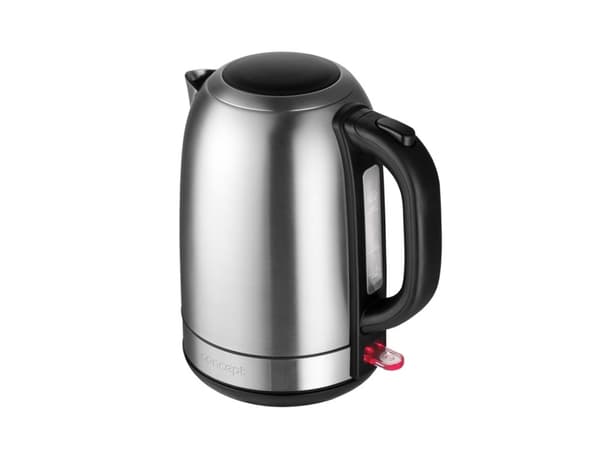 Concept RK3240, 1,7 l, 2200 W, Rostfritt stål, Rostfritt stål, Vattennivå indikator, Sladdlös