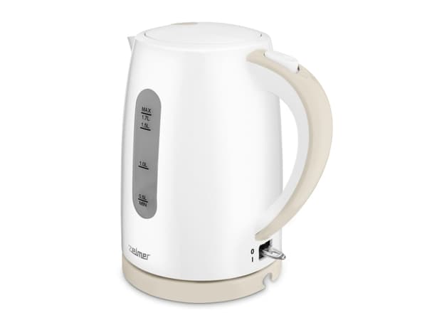 Zelmer ZCK7616I, 1,7 l, 2200 W, Hvit, Plastikk, Vannivåindikator, Overopphetingsbeskyttelse
