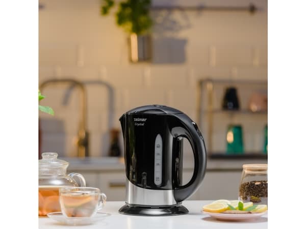 Zelmer ZCK7630B, 1,7 L, 1850 W, Musta, Muovi, Veden tason ilmaisin, Suodatus