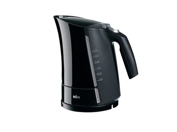 Braun WK 500, 1,6 l, 3000 W, Sort, Vannivåindikator, Filtrering