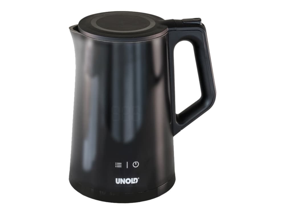UNOLD - Vattenkokare - 1.5 liter - 1.8 kW - svart