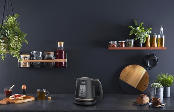 Tefal Includeo KI5338, 1 l, 2400 W, Sort, Plast, Vannivåindikator