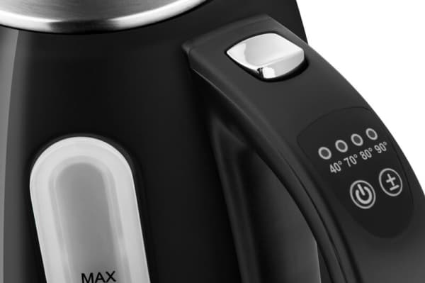 ETA Ela Digi 9598 90020 - Vattenkokare - 1.7 liter - 2.2 kW - svart