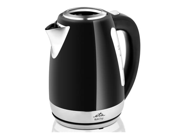 ETA Ela Digi 9598 90020 - Vattenkokare - 1.7 liter - 2.2 kW - svart