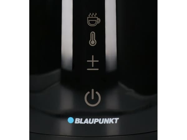 Blaupunkt EKD601, 1,7 l, 2200 W, Sort, Rustfritt stål, Justerbar termostat, Vannivåindikator
