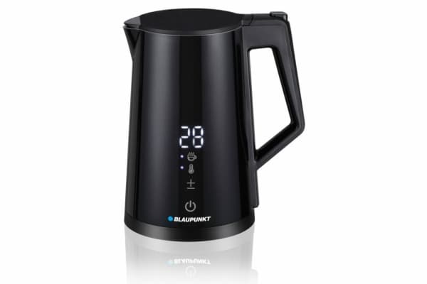 Blaupunkt EKD601, 1,7 l, 2200 W, Sort, Rustfritt stål, Justerbar termostat, Vannivåindikator