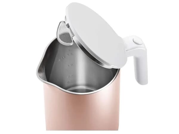 ZWILLING ENFINIGY, 1,5 l, 1850 W, Rosa, Rustfritt stål, Justerbar termostat, Funksjon til å holde varmen