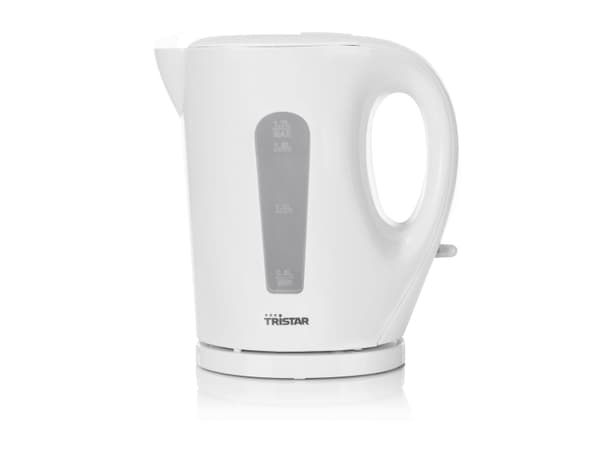 Tristar WK-3380, 1,7 l, 2200 W, Vit, Plast, Vattennivå indikator