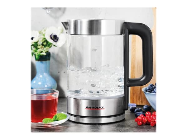 Gastroback Design Basic - Kjele - 1.7 liter - 3 kW