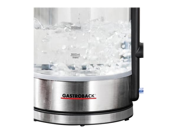 Gastroback Design Basic - Kjele - 1.7 liter - 3 kW