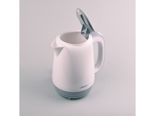 Feel Maestro MR042 white, 1,7 l, 2200 W, Grå, Hvit, Plast, Vannivåindikator, Overopphetingsbeskyttelse