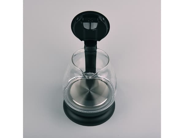 Feel Maestro MR-055-BLACK, 1 l, 1100 W, Sort, Glass, Vannivåindikator, Overopphetingsbeskyttelse