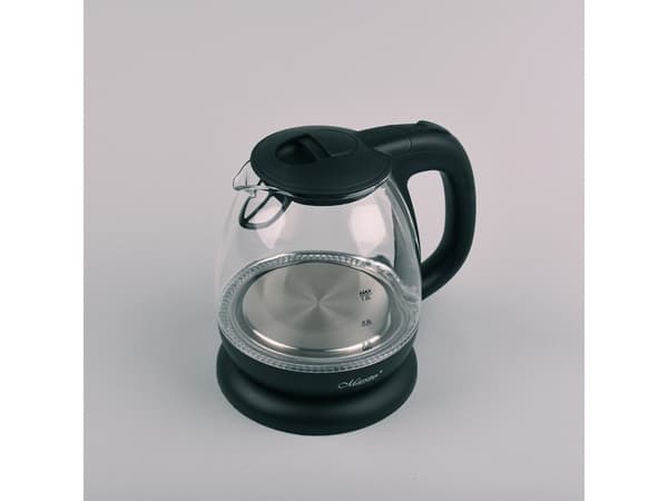 Feel Maestro MR-055-BLACK, 1 l, 1100 W, Sort, Glass, Vannivåindikator, Overopphetingsbeskyttelse