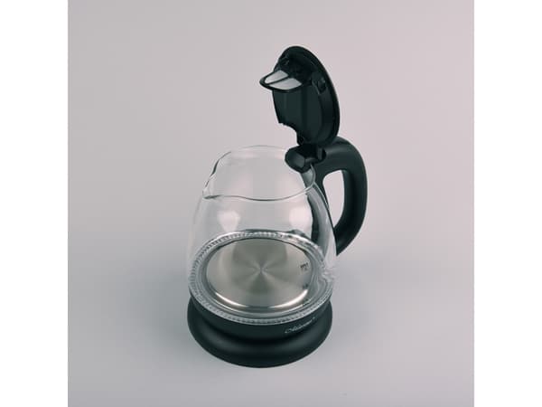 Feel Maestro MR-055-BLACK, 1 l, 1100 W, Sort, Glass, Vannivåindikator, Overopphetingsbeskyttelse