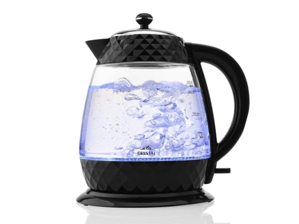 ETA Crystal 3154 90000 - Kjele - 1.7 liter - 2.2 kW - glass/black