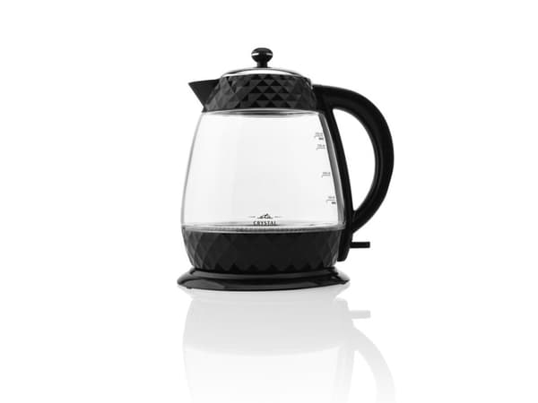 ETA Crystal 3154 90000 - Kjele - 1.7 liter - 2.2 kW - glass/black