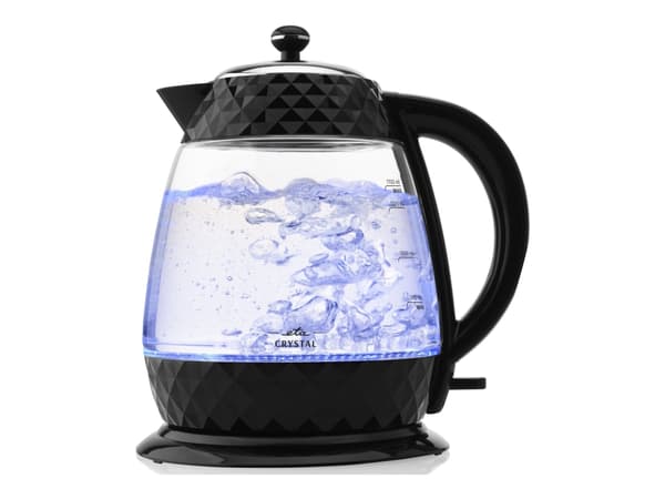 ETA Crystal 3154 90000 - Kjele - 1.7 liter - 2.2 kW - glass/black