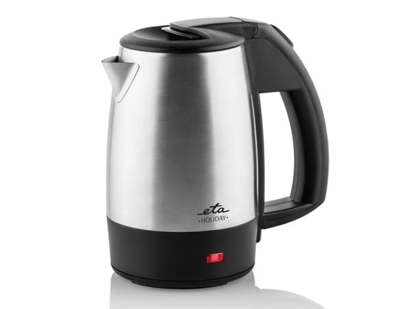 Eta Holiday, 0,5 L, 1000 W, Musta, Ruostumaton teräs, Ruostumaton teräs, Ylikuumenemissuoja