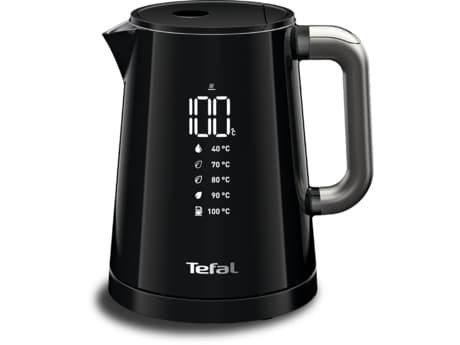 Tefal Smart'N Light KO854830 - Vattenkokare - 1 liter - svart
