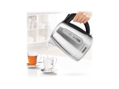 Princess 236023 - Vattenkokare - 1 liter - 2.2 kW - borstat rostfritt stål