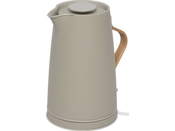 Stelton Emma, 1,2 l, Sand, Plast, Stål, Tre, Trådløs