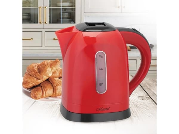 MAESTRO elektrisk vattenkokare 1,5 l MR-034-RED