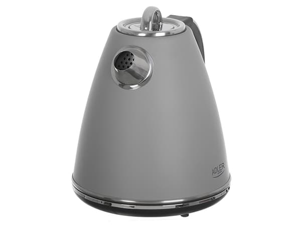 Adler AD 1343, 1,5 L, 1850 W, Harmaa, Ruostumaton teräs, Veden tason ilmaisin