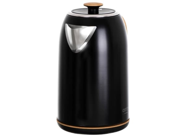 Adler AD 1342, 1,7 l, 2200 W, Sort, Rustfritt stål, Justerbar termostat, Vannivåindikator