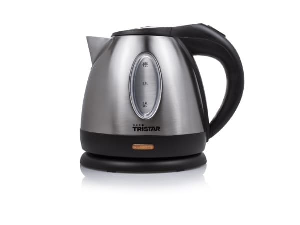 Tristar WK-1323, 1,2 l, 1500 W, Rustfritt stål, Rustfritt stål, Vannivåindikator, Overopphetingsbeskyttelse