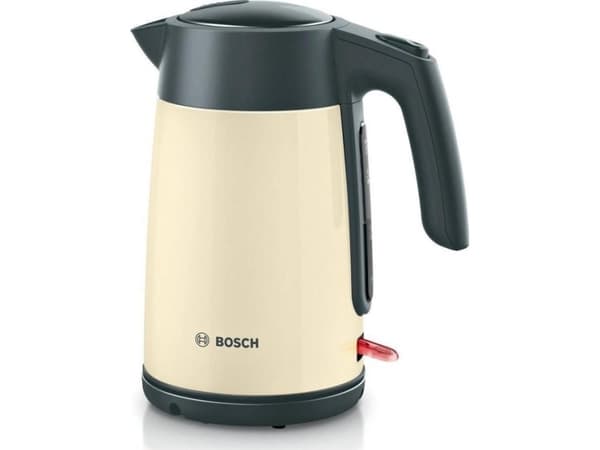 Bosch TWK7L467, 1,7 l, 2400 W, Sjampagne, Rustfritt stål, Vannivåindikator, Overopphetingsbeskyttelse