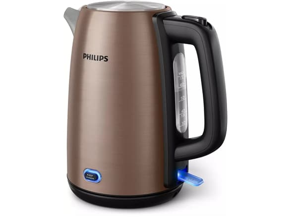 Philips Viva Collection HD9355 - Vattenkokare - 1.7 liter - 2.06 kW - koppar