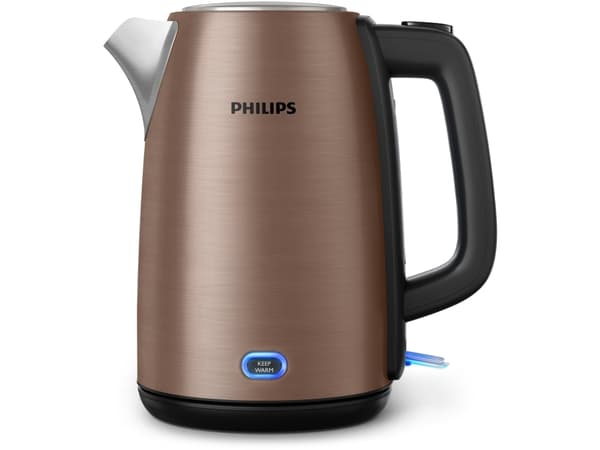 Philips Viva Collection HD9355 - Vattenkokare - 1.7 liter - 2.06 kW - koppar
