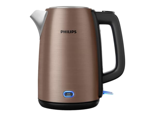 Philips Viva Collection HD9355 - Vattenkokare - 1.7 liter - 2.06 kW - koppar