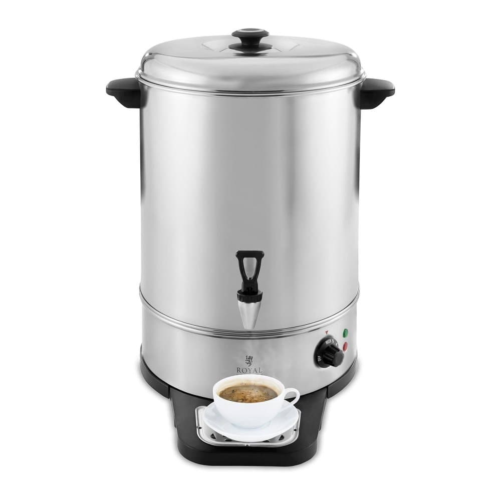 Royal Catering Dryckesdispenser - varmvatten - 30 liter - 2500 W - spilltråg
