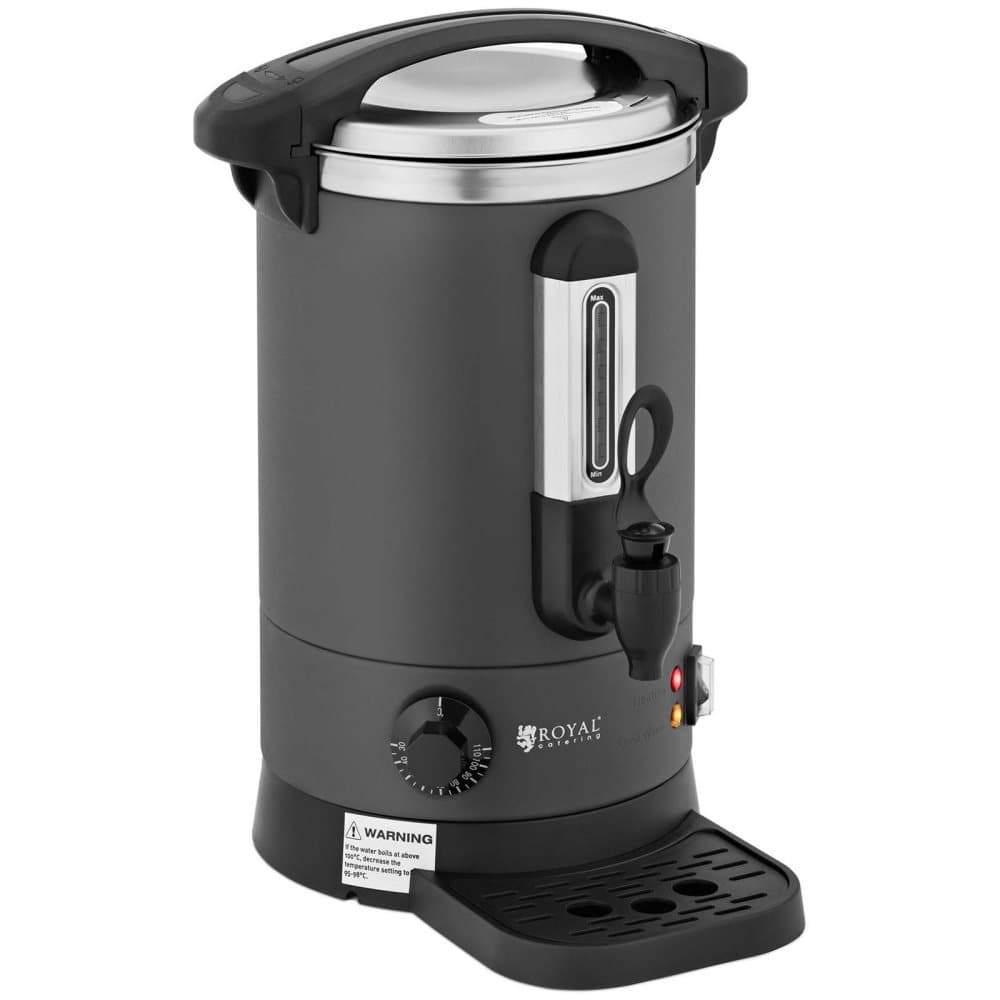 Royal Catering Vattenkokare - 6.1 L - 1500 W - Droppbricka - grey