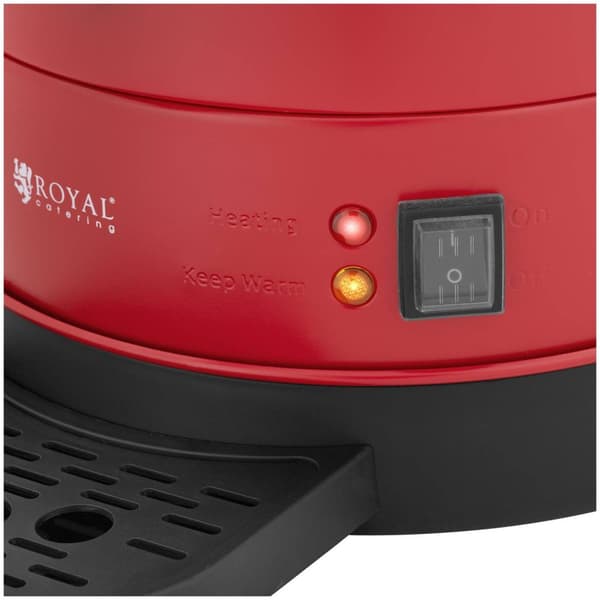 Royal Catering Vattenkokare - 13.5 L - 2500 W - red