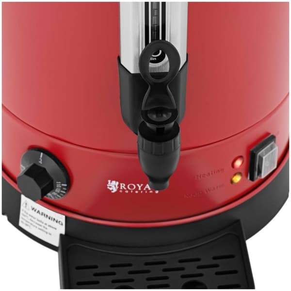 Royal Catering Vattenkokare - 13.5 L - 2500 W - red