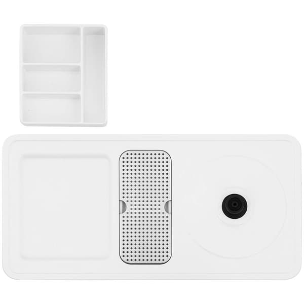 Royal Catering Vattenkokare med serveringsbricka -1,2 l - 1800 W - vit - Royal Catering