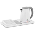 Miniatyrbild 1 av 4: Royal Catering Vattenkokare med serveringsbricka -1,2 l - 1800 W - vit - Royal Catering