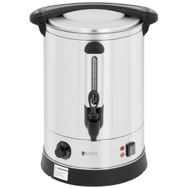 Royal Catering Varmvattendispenser - 14,5 L - 2500 W - Dubbla väggar